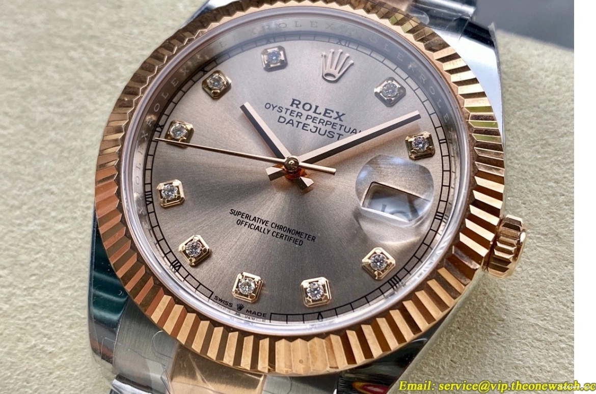 Oys Datejust 41mm ARF Version) SS Heavy Dia Champagne SH3235(Tungsten 126331 RG 1217